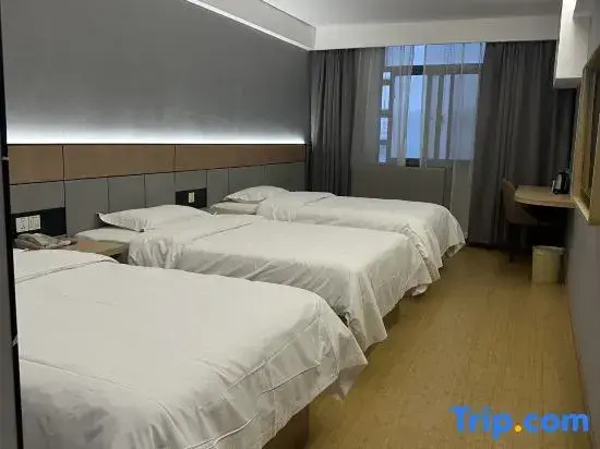 Greentree Inn Shanghai Middle Xinfu Road Huazhi Road Business Hotel - Chambres