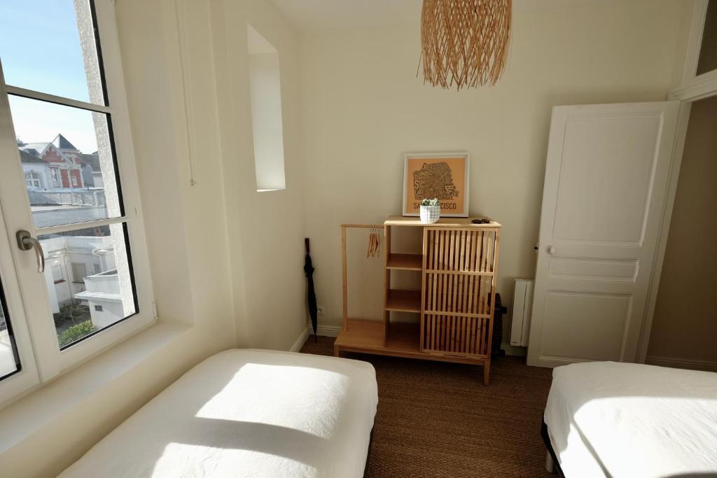 Appartement "Cassiopée - Villa Mon Etoile" - 2 chambres, terrasse, Le Touquet, 200m centre-ville et plage
