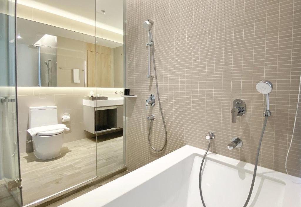 Апартаменты Deluxe c 1 комнатой в Oakwood Suites Bangkok
