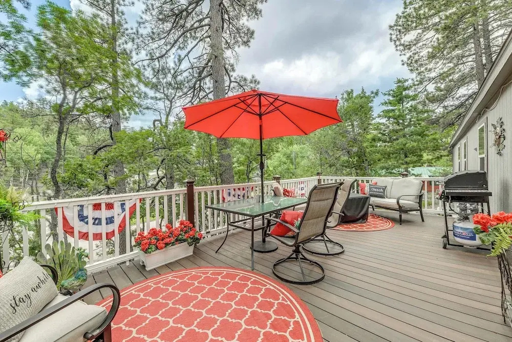 Peaceful Cloudcroft Vacation Rental: Walk to Shops