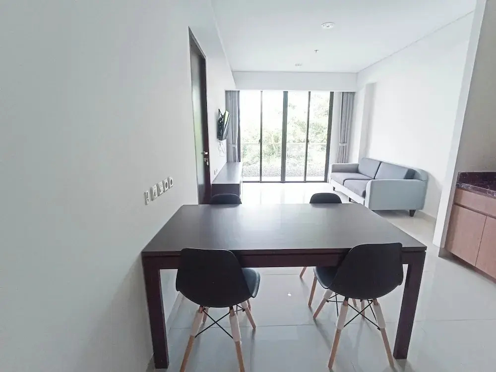 Scenic And Comfortable 2Br (No Kitchen) Apartment At Skales Residence Nusa Dua Bali — фото
