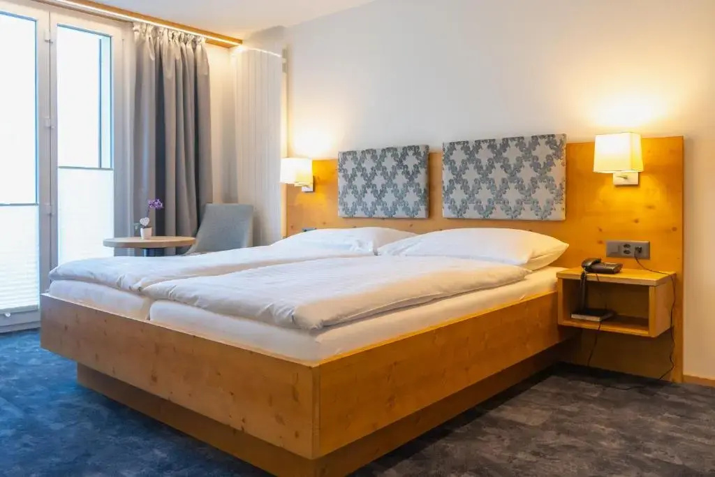 Standard Double room with lake view (full double bed)