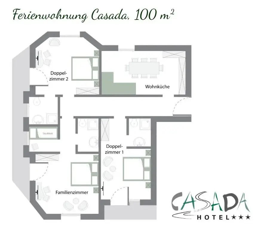3 Bedrooms Apartment