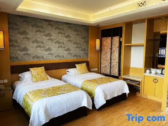 經典雙人房，配有兩張單人床