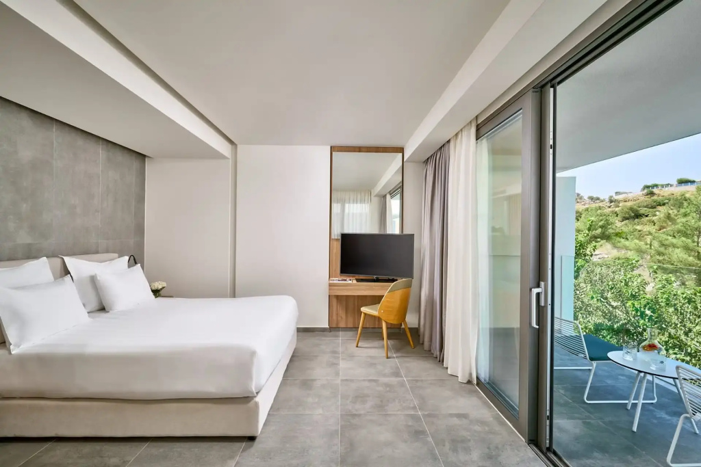Deluxe Double room with garden view (full double bed)