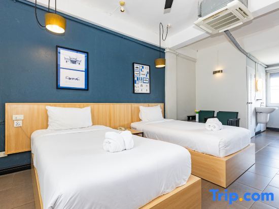 Двухместный номер Deluxe 2 отдельные кровати в Riverview Residence