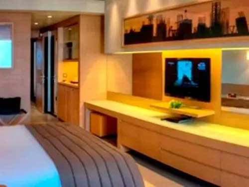 Deluxe Double room with city view (full double bed)
