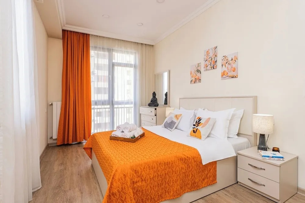 Апартаменты Deluxe c 1 комнатой с балконом в Stay Inn на ул. Кохбаци