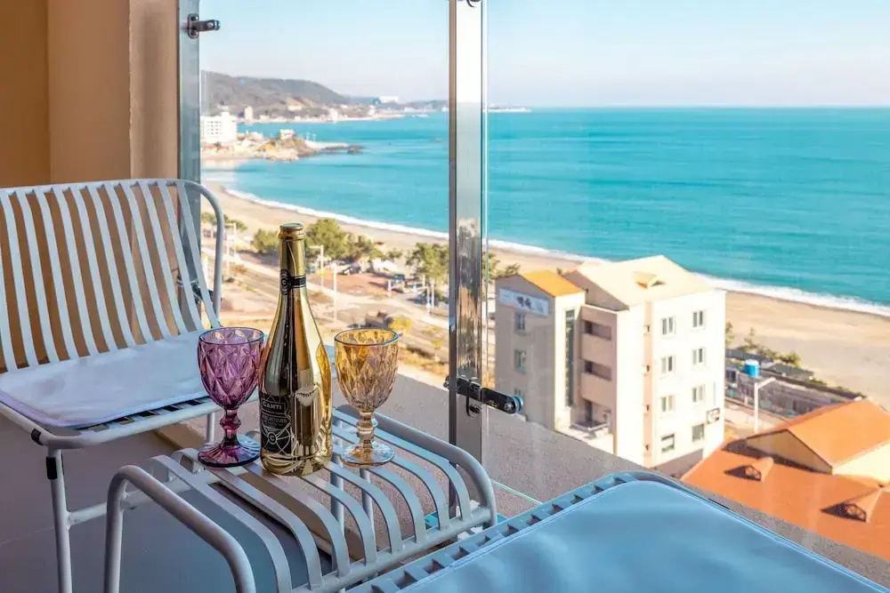 Standard Double room with balcony and with view (twin beds)