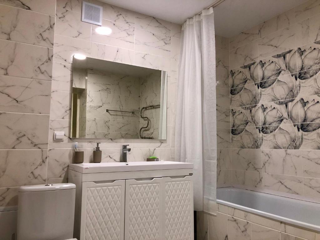 Апартаменты c 1 комнатой в LuxApartment on KSHT