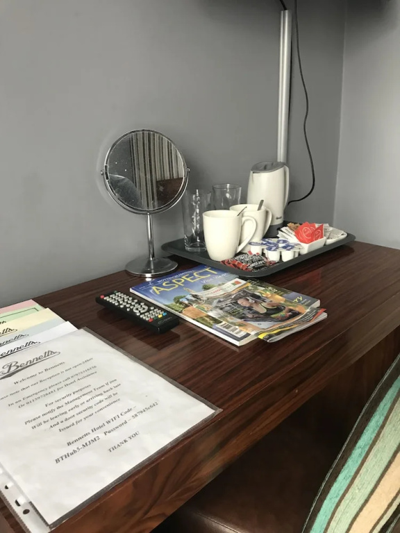 Bennetts Hotel - Chambres