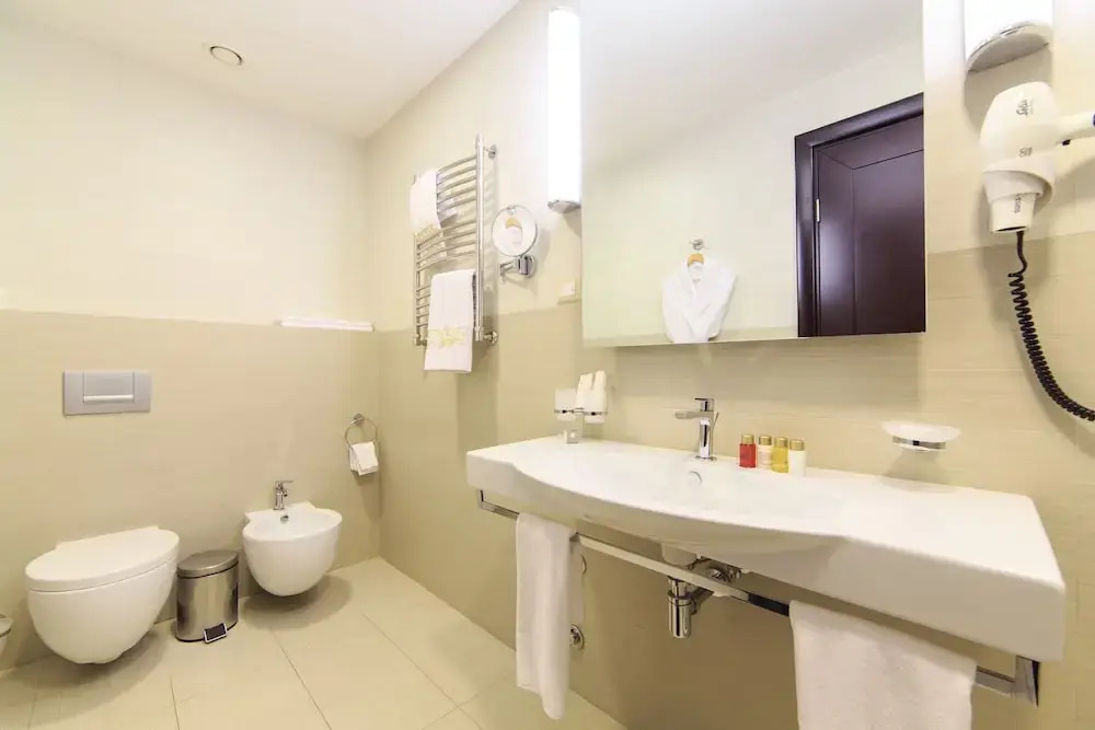 Двухместный номер Standard с балконом двуспальная кровать в Авангард