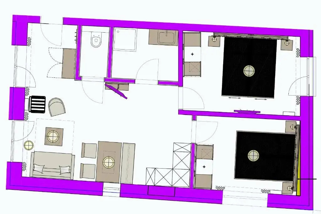 Apartmenthotel ´s Mitterndorf - Chambres
