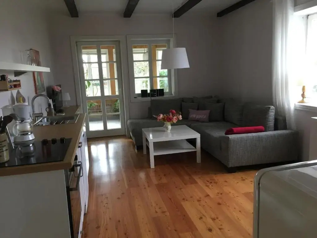 Apartment with garden view