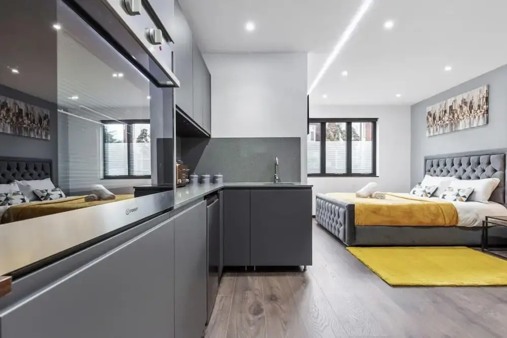 Luxury Studio Flat Golders Green Central London — фото