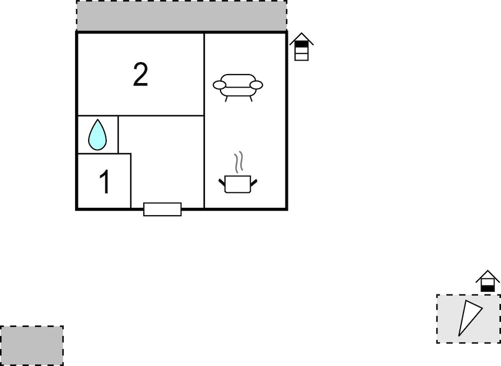 Nice Home in Dramalj With Wifi and 2 Bedrooms