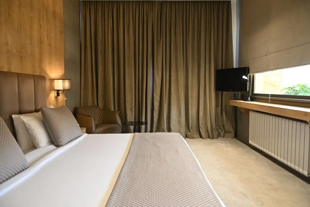 Standard room with balcony and with panoramic view