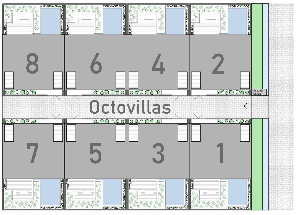 OCTO 3 - private villa, modern style, near beach