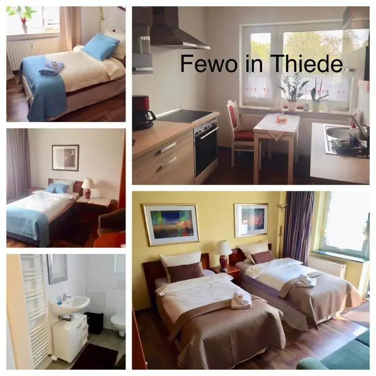 Ingrids Ferienwohnung mit Balkon in Thiede nähe See