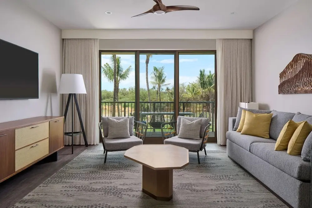 2 Bedrooms Standard Quadruple room with balcony and with view