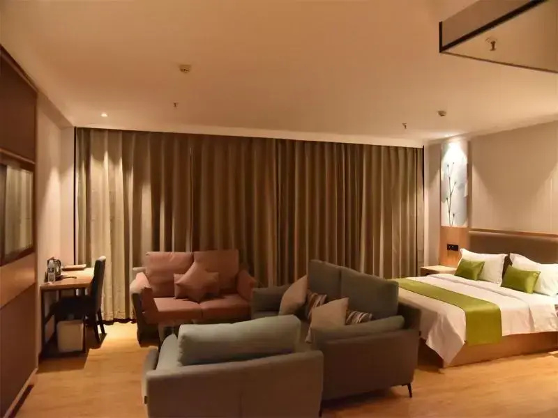 GreenTree Inn Jining Jinxiang Jinmanke Avenue Express Hotel - Chambres