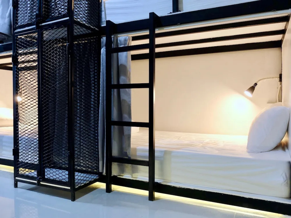 Кровать в общем номере в Diamond & Rust Hostel