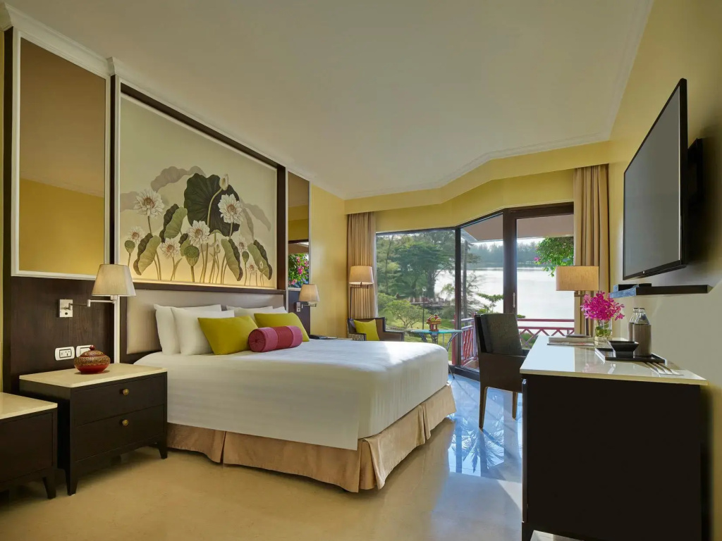 Deluxe Double room with lagoon view (twin beds)
