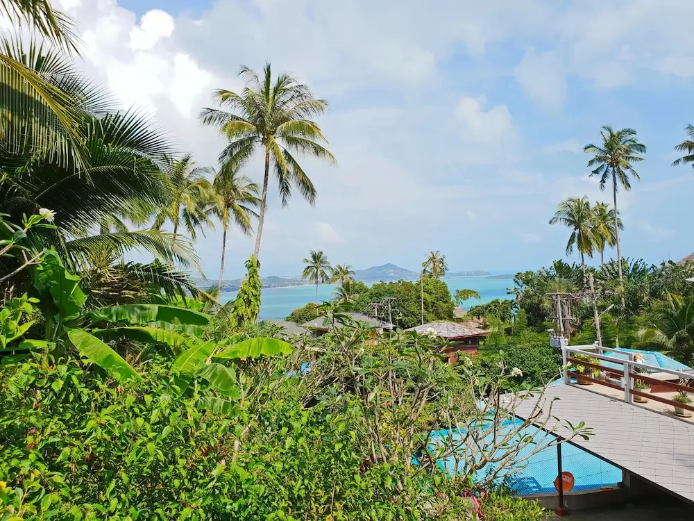 Superior Double Villa with balcony and with partial ocean view (full double bed)