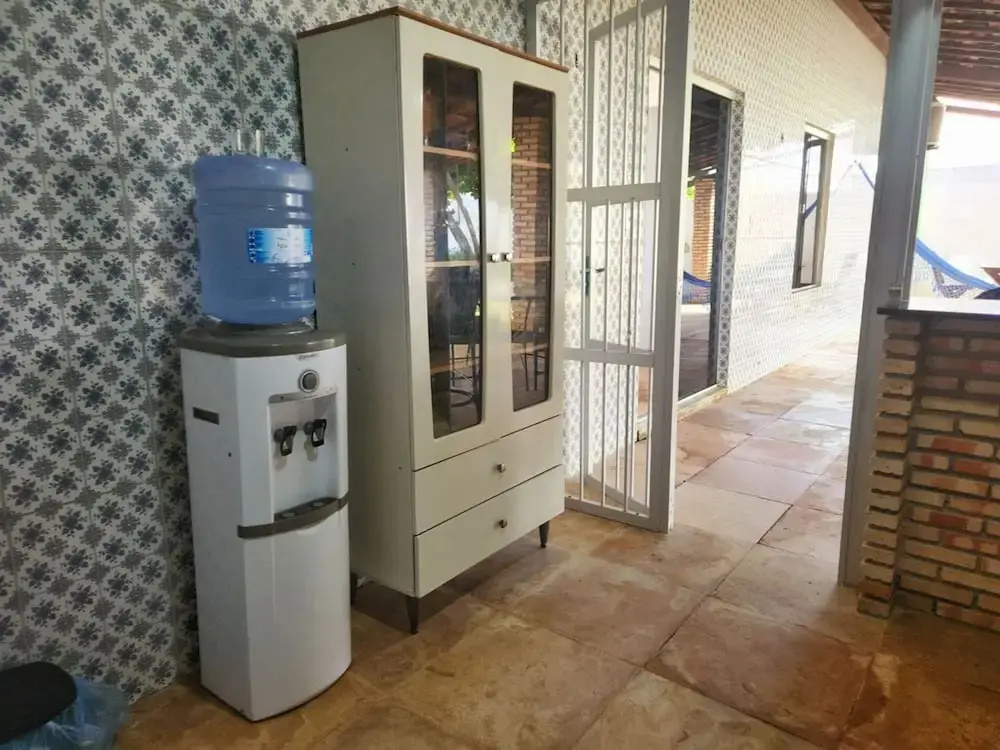 Casa P na Areia com Piscina e Ar em Morro Branco