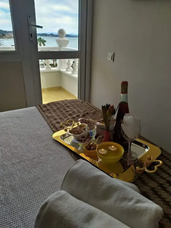 Standard Double room with balcony and with sea view (full double bed)