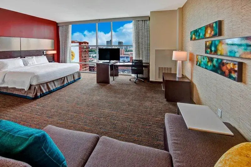 Residence Inn by Marriott Kansas City Downtown/ Convention - Chambres