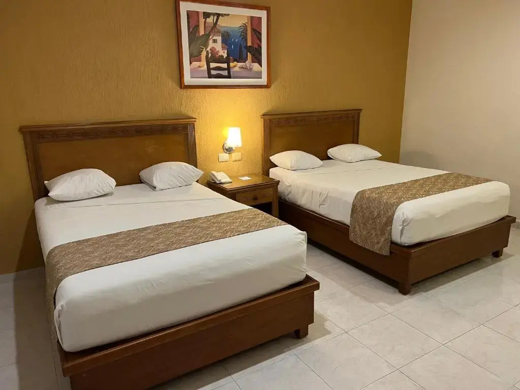 Standard Double room with garden view (full double bed)