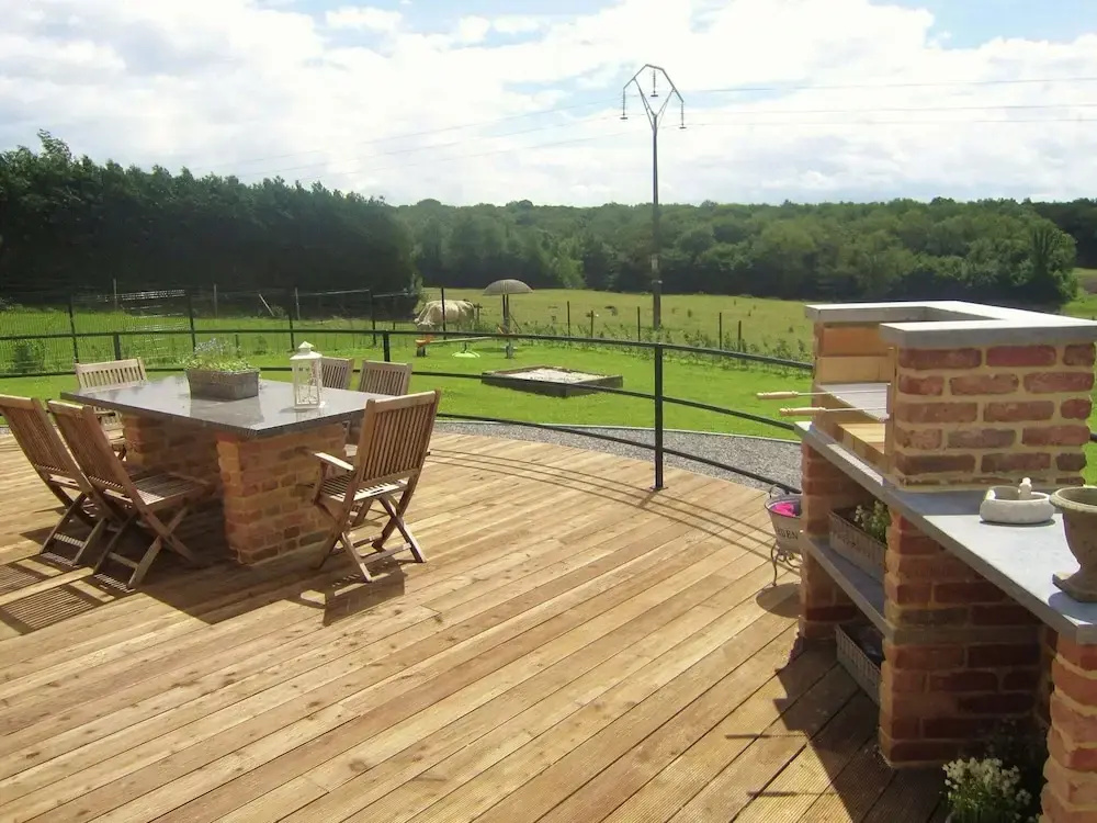 Cosy Holiday Home in Vodelee With Private Garden