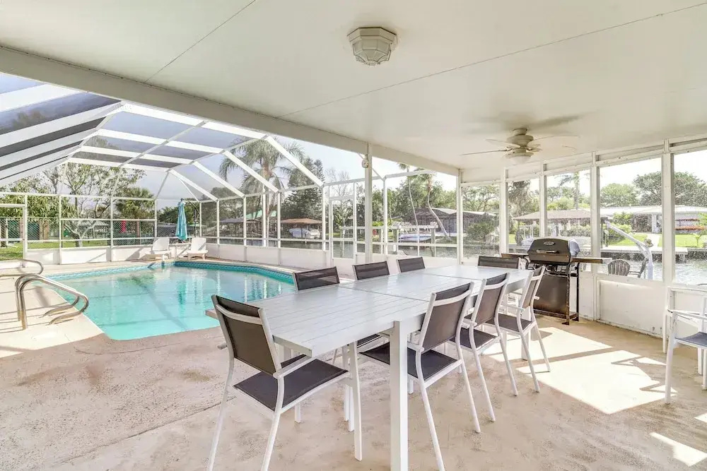 Centrally Located Cocoa Beach Haven: Walk to Shore