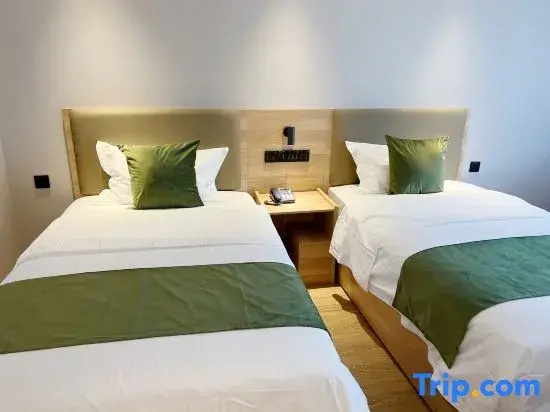 GreenTree Inn Shangrao Wuyuan Bus Station Tang Village Express Hotel - Chambres