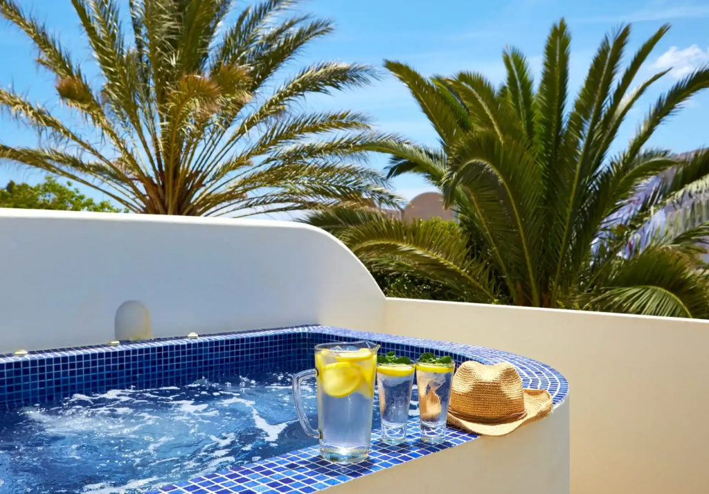 Deluxe with Outdoor Jetted Tub Double room (full double bed)