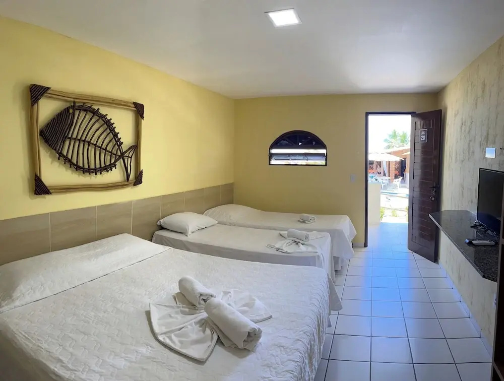 Standard Quadruple room with balcony
