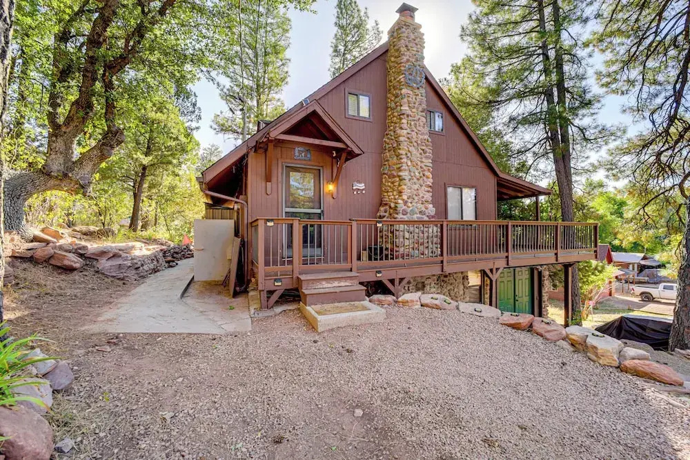 Hot Tub, Game Room: Dog-friendly Pine Cabin!