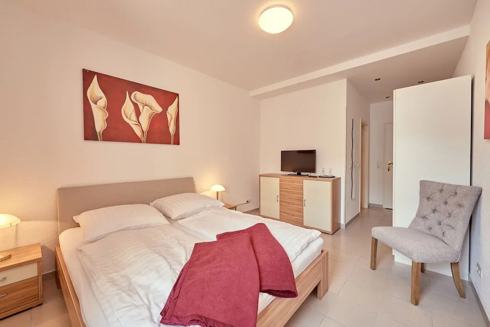 Двухместный номер Comfort двуспальная кровать в Hotel Zur Alten Stadtkellerei Leipzig