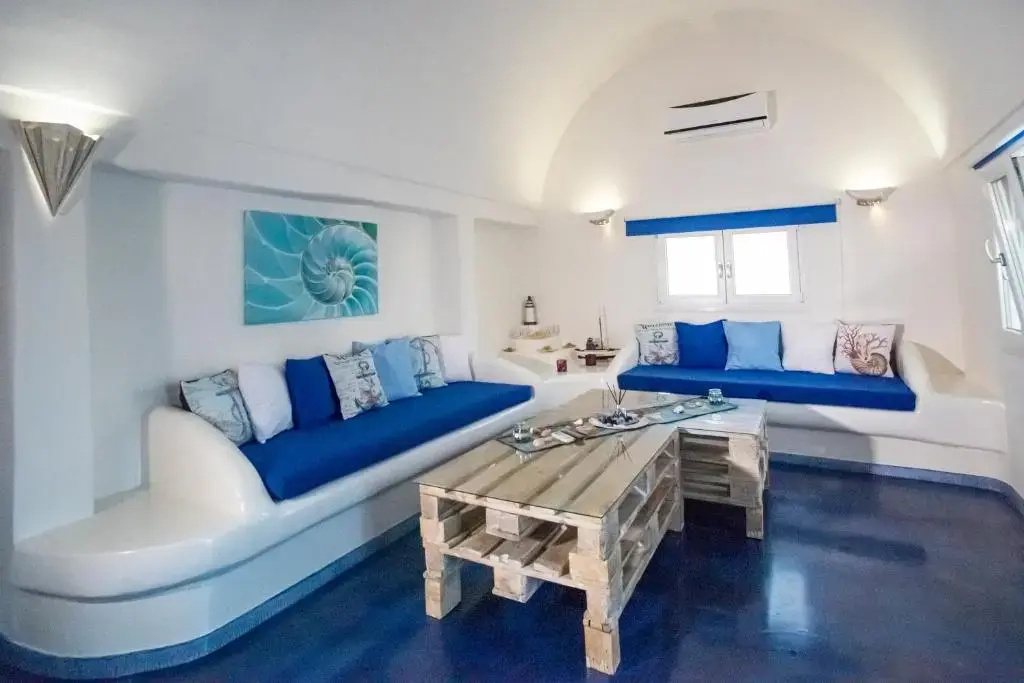 Blue Dream Santorini - Chambres