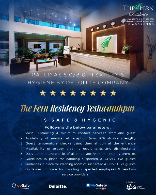 The Fern Residency Bengaluru, Yeshwanthpur, Series by Marriott - Chambres