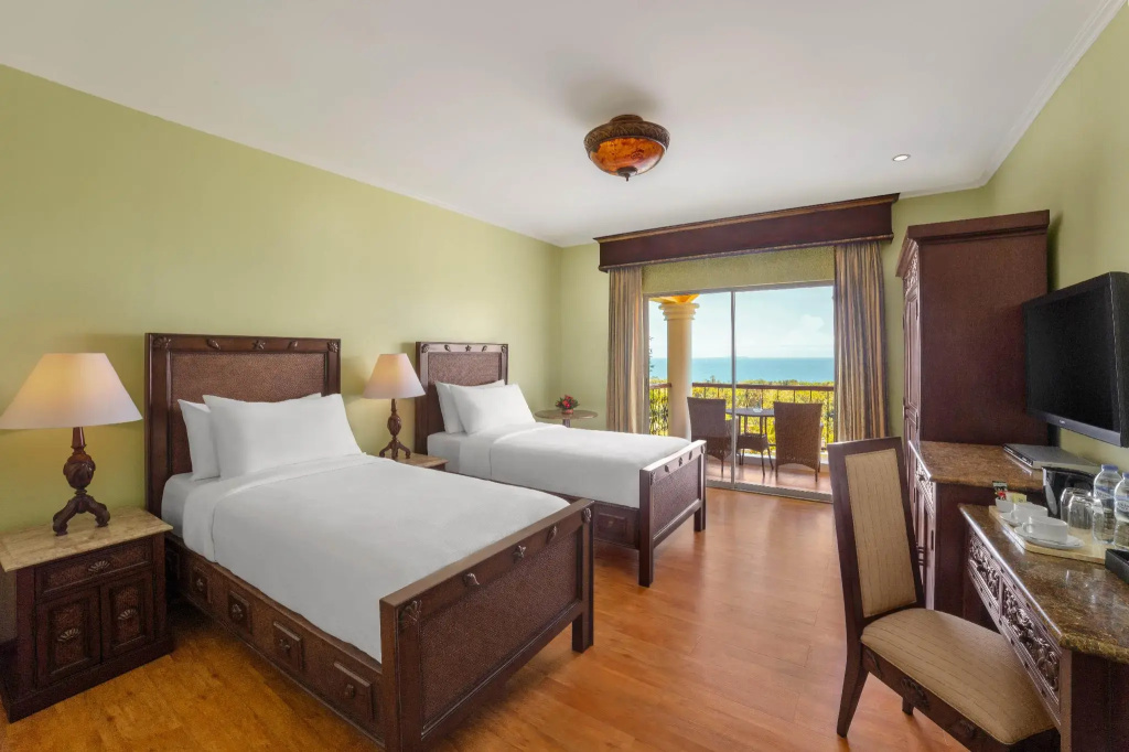 Deluxe Double room with sea view (twin beds)