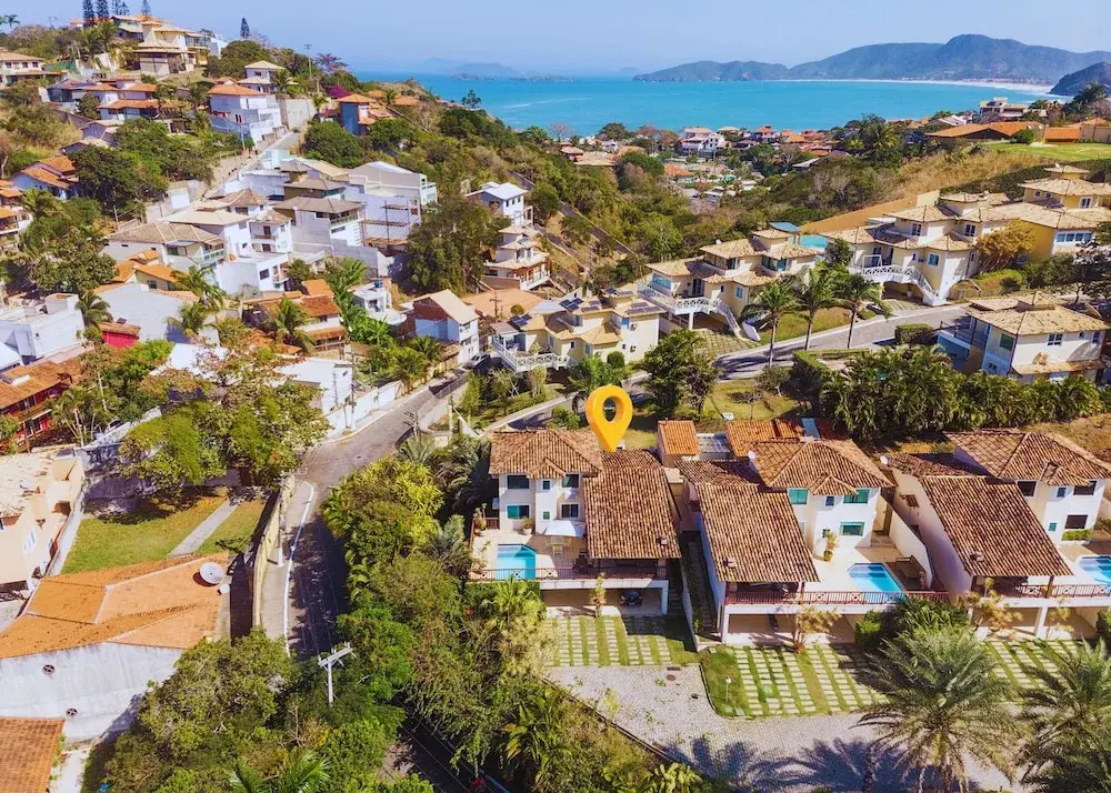 Bz73 Geribá! Casa c/ piscina privativa 5 Suítes!