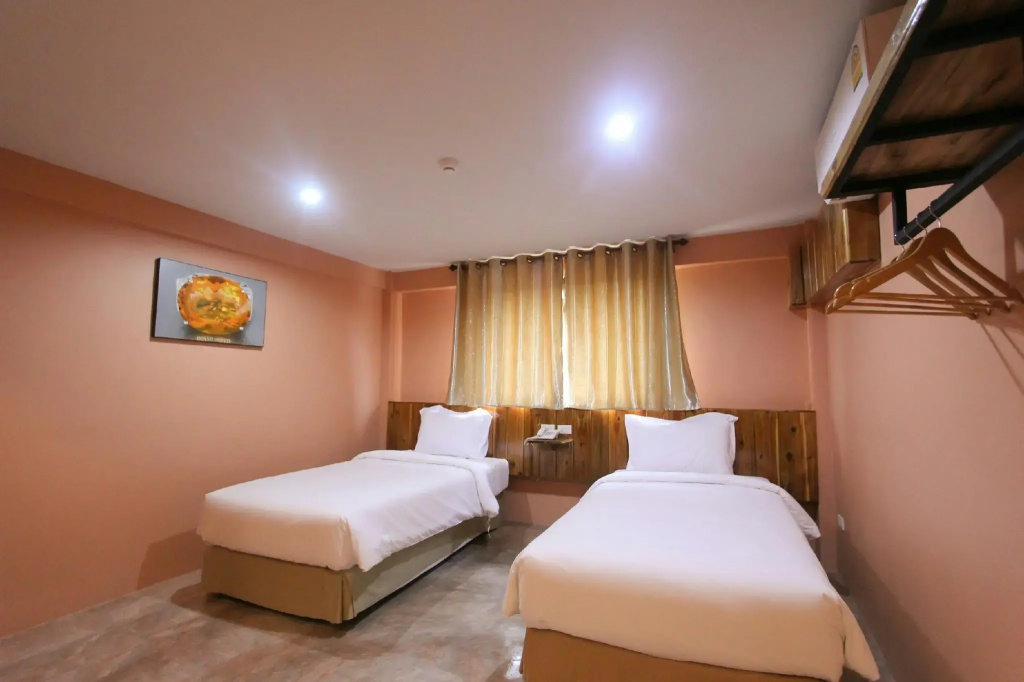 Standard Double room with city view (twin beds)