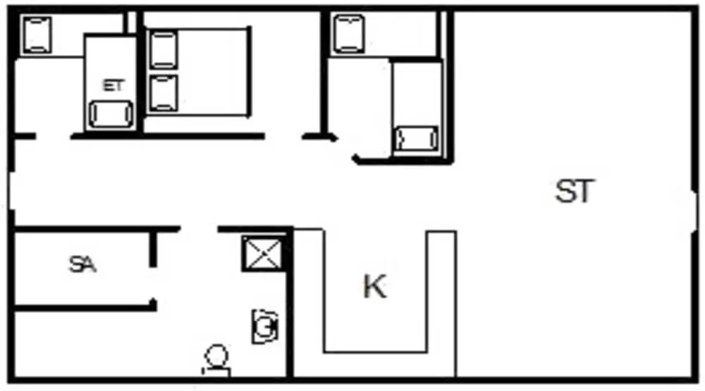 4 Star Holiday Home in Norre Nebel
