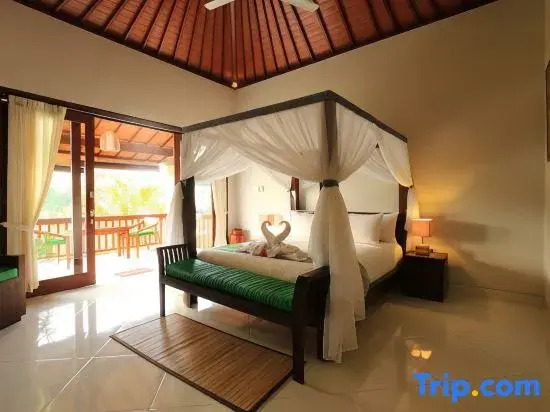 豪華雙人房，配有大雙人床