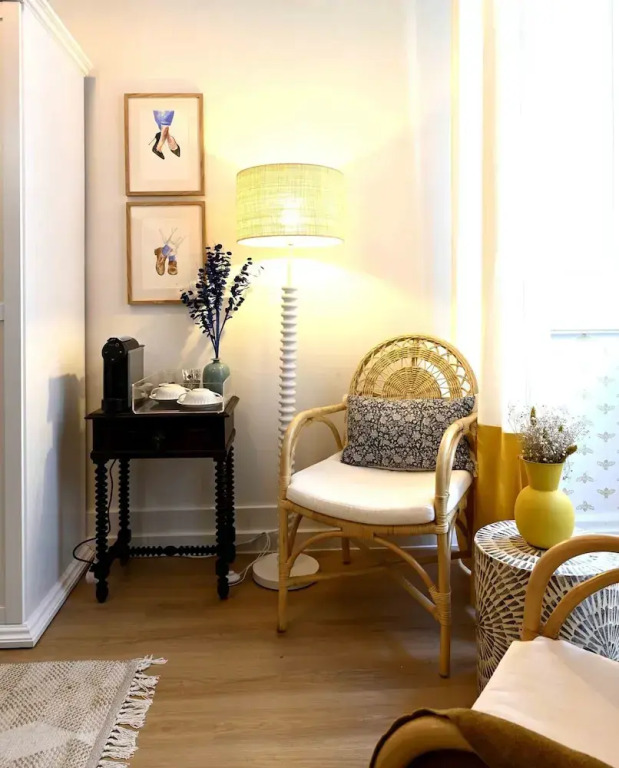 標準四人房，配有大床