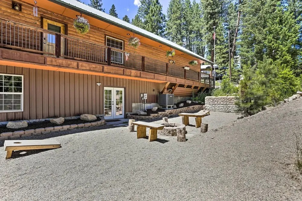 Updated Garden Valley Home w/ Fire Pit & Game Room