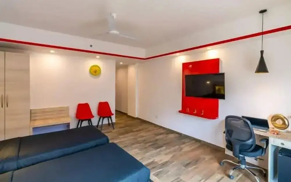 Premium Double room with balcony and with view (twin beds)