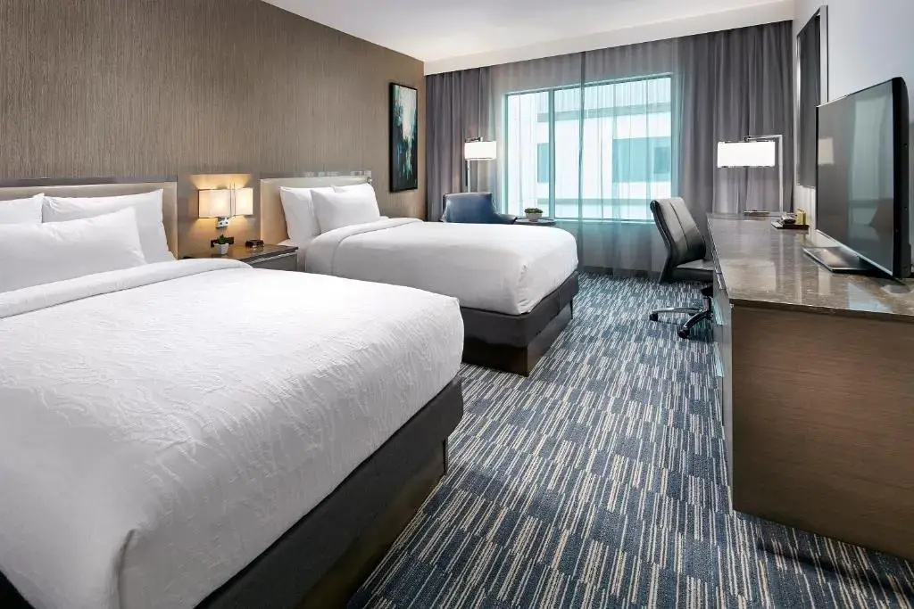 Double room twin beds